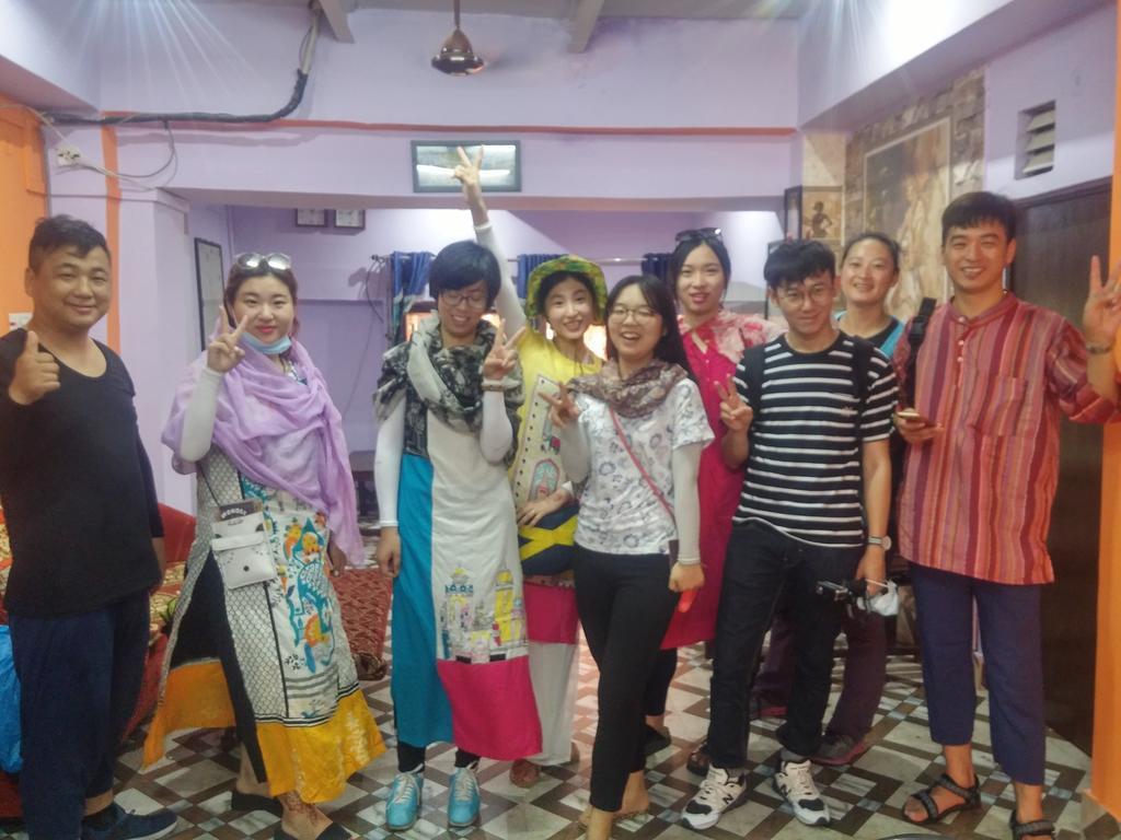 Kanha Paying Guest House Benares Buitenkant foto
